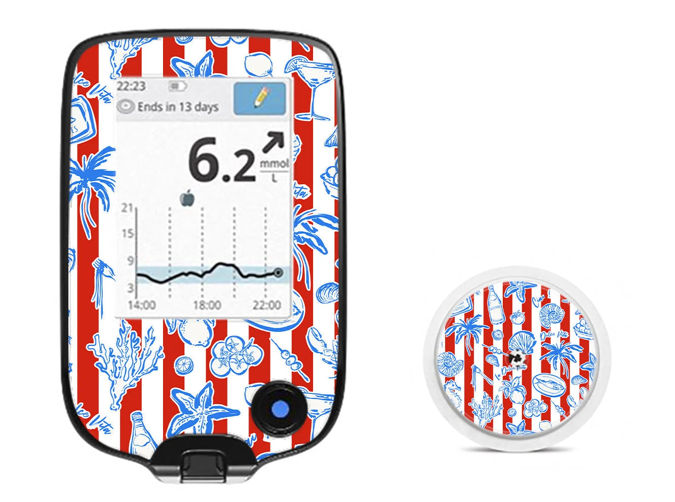 Spritz Parade Freestyle Libre 2 Sticker - Pump Peelz