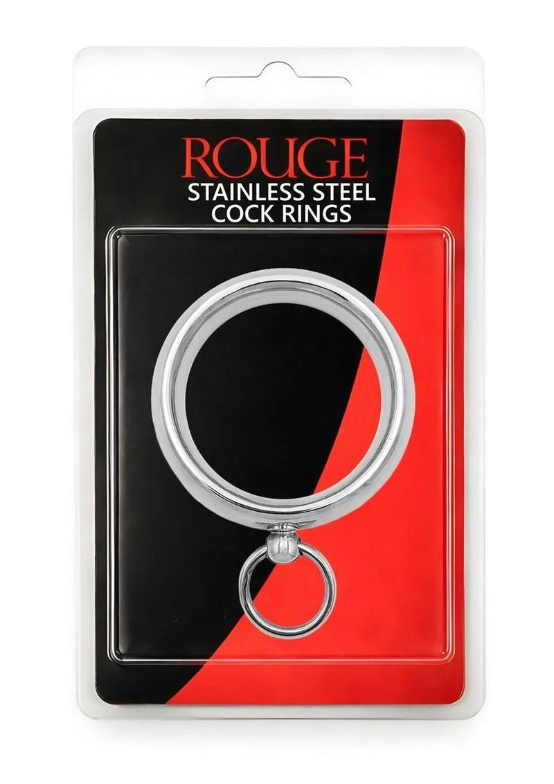 Stainless Steel Command Me Cock Ring