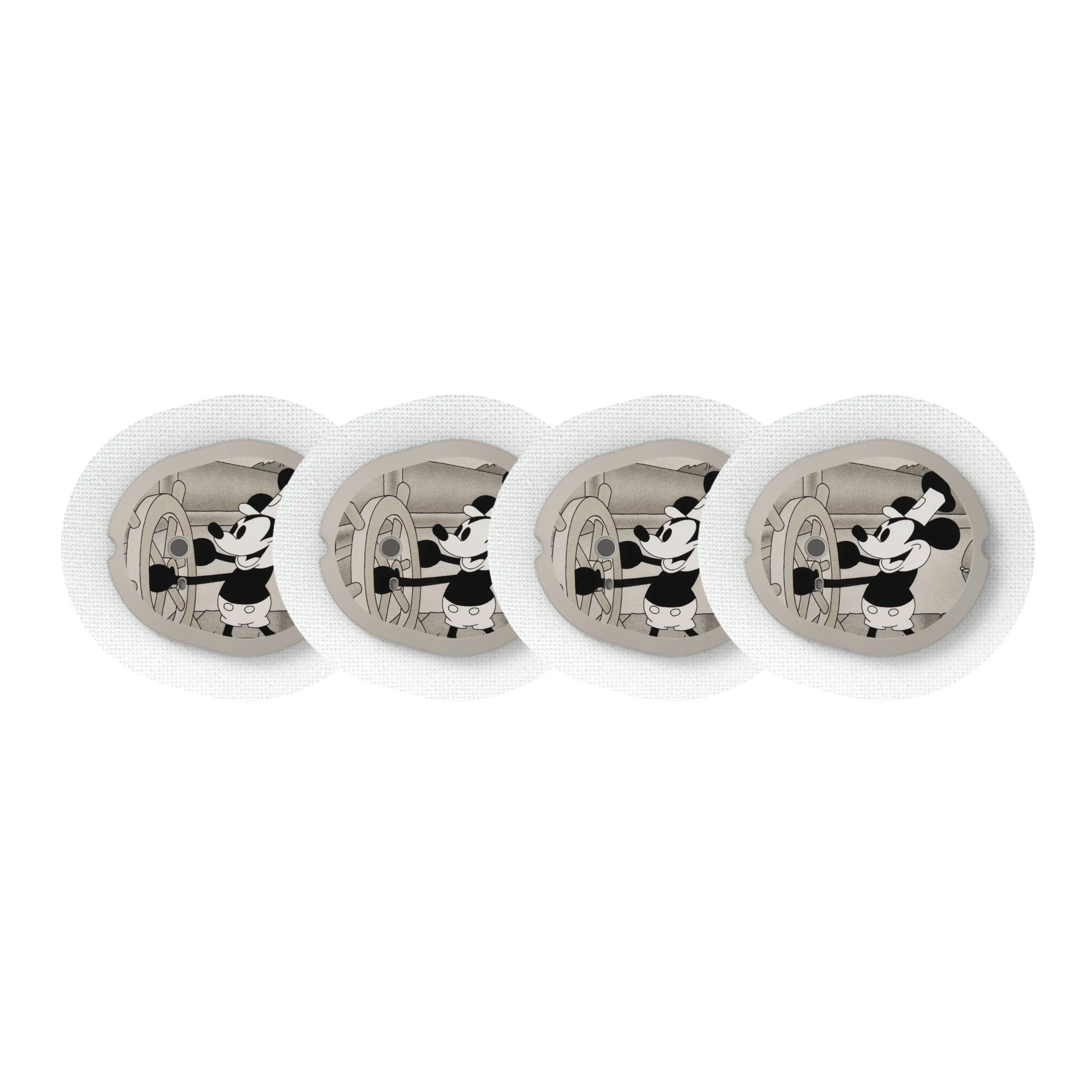 Steamboat Willie Sticker Designed for the DEXCOM G7 and Stelo Transmitter