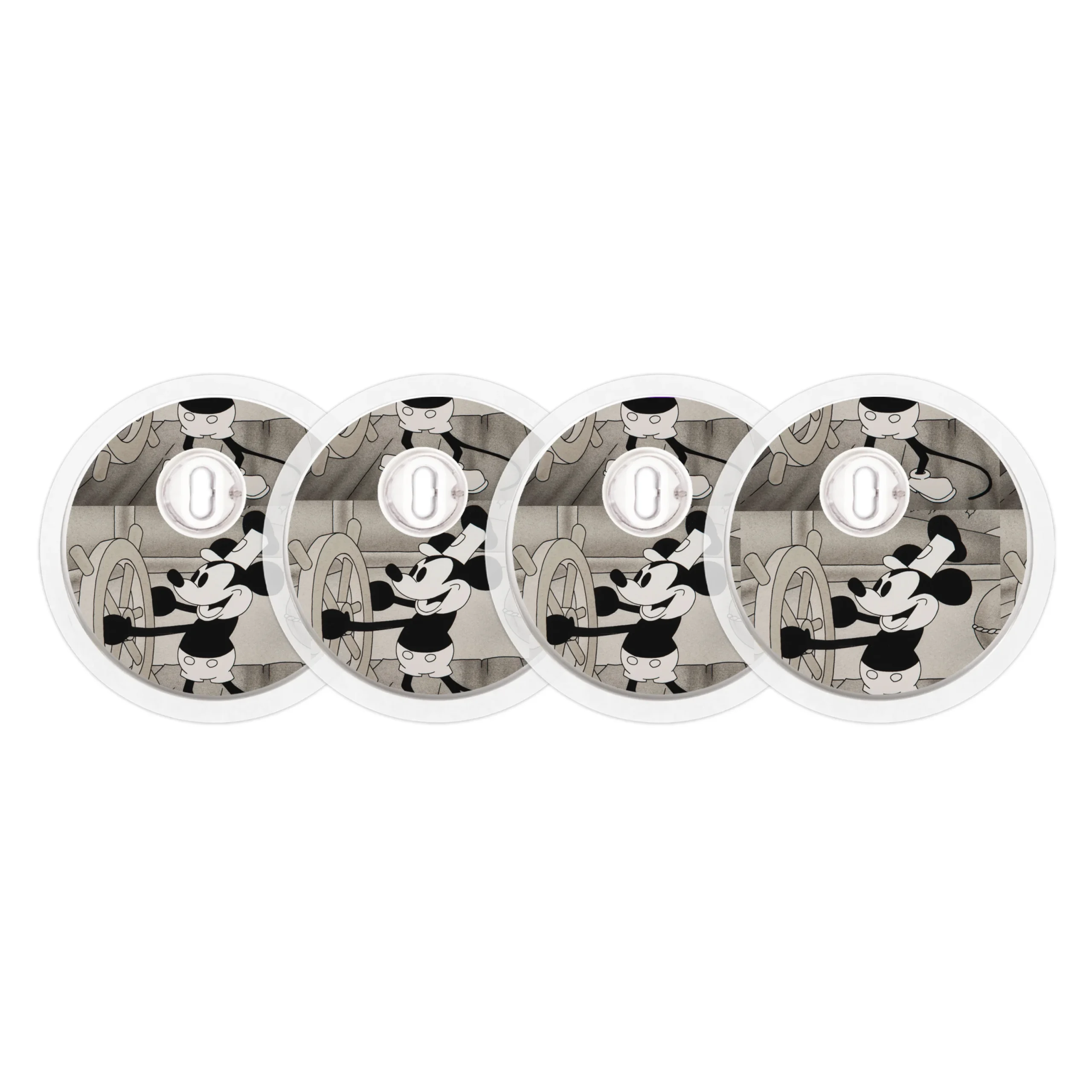 Steamboat Willie Sticker Designed for the FreeStyle Libre 3 Plus & LingoSensor