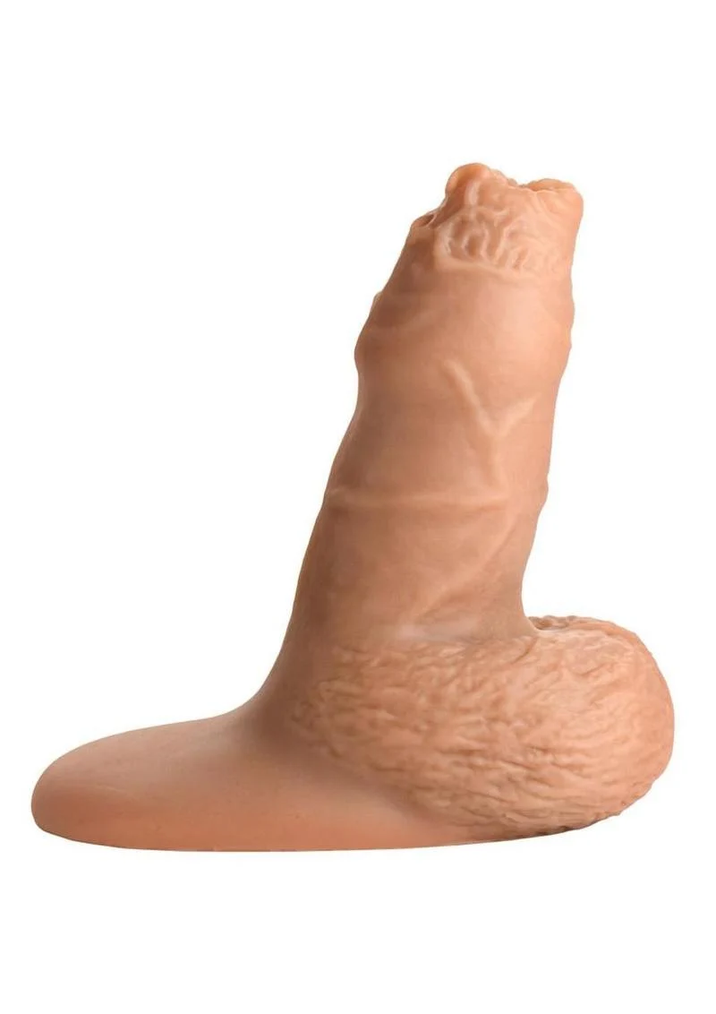 Strap U Uncut Packer Silicone 5.1in Dildo