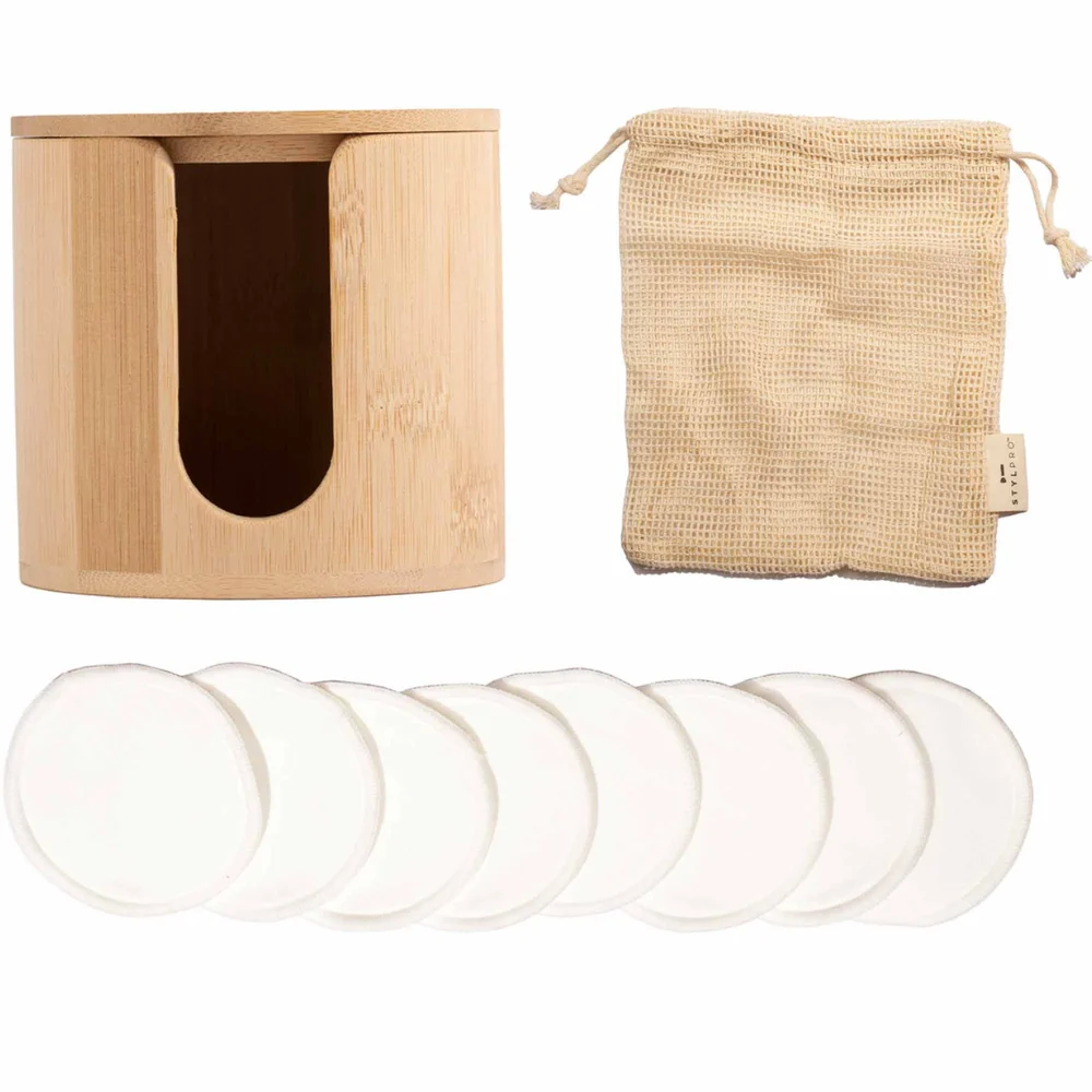 StylPro Bamboo Reausable Makeup Remover Pads