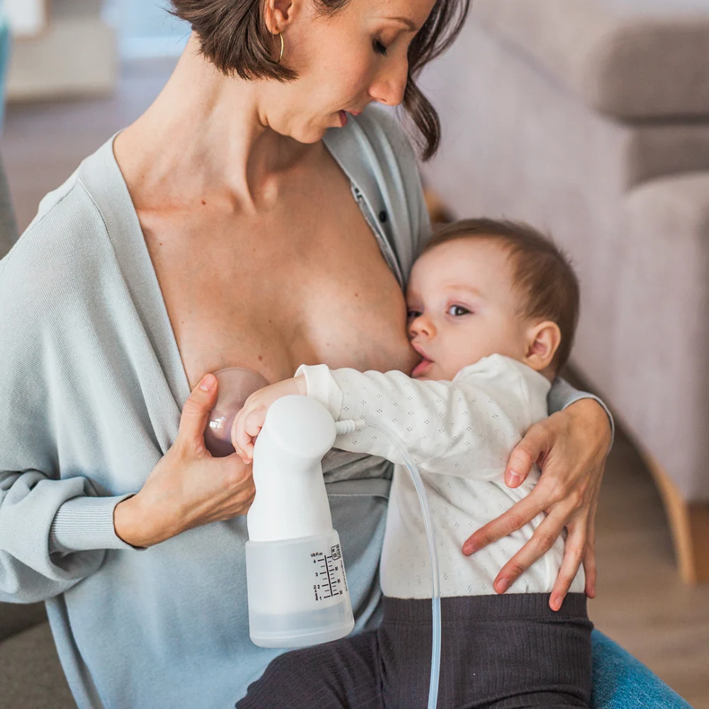 Suavinéx Electric Breast Pump Kit with Zero Zero Bottle