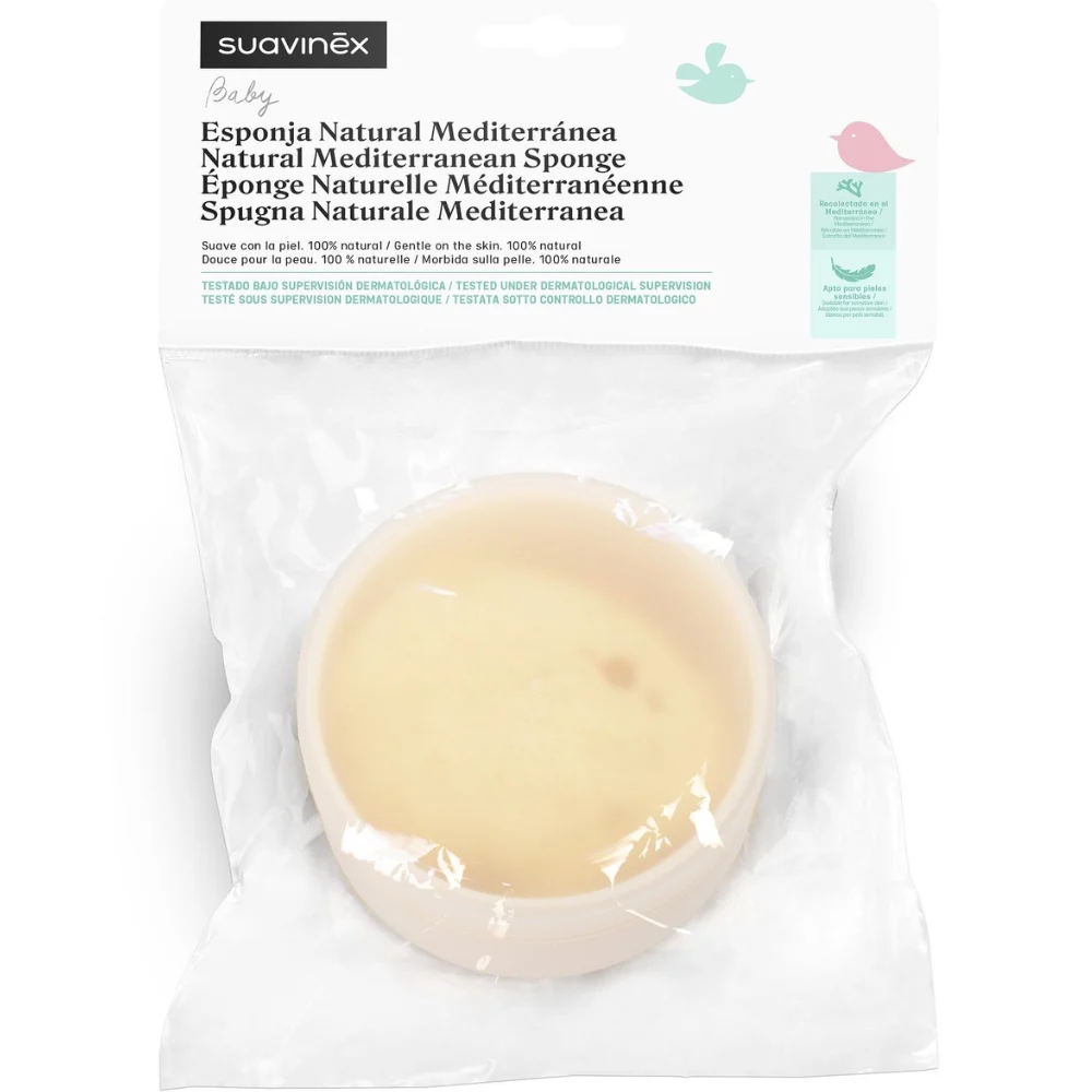 Suavinéx Natural Mediterranean Sponge for Baby