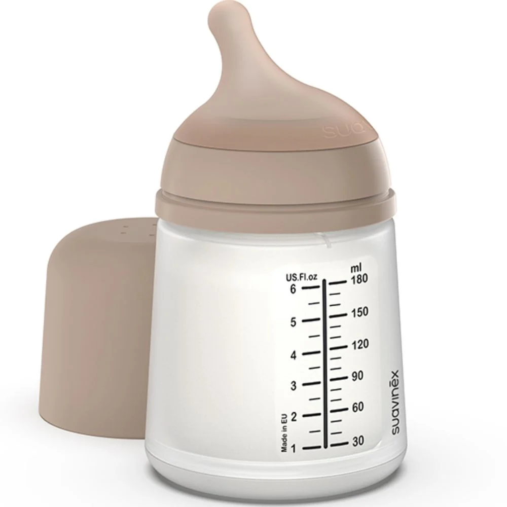 Suavinéx Zero Zero Baby Bottle Anti-Colic with Silicone Teat