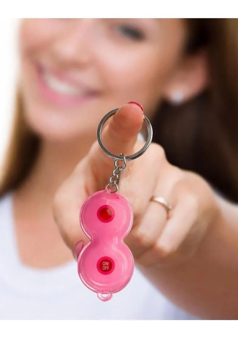 Super Fun Boobie Flashlight Key Chain
