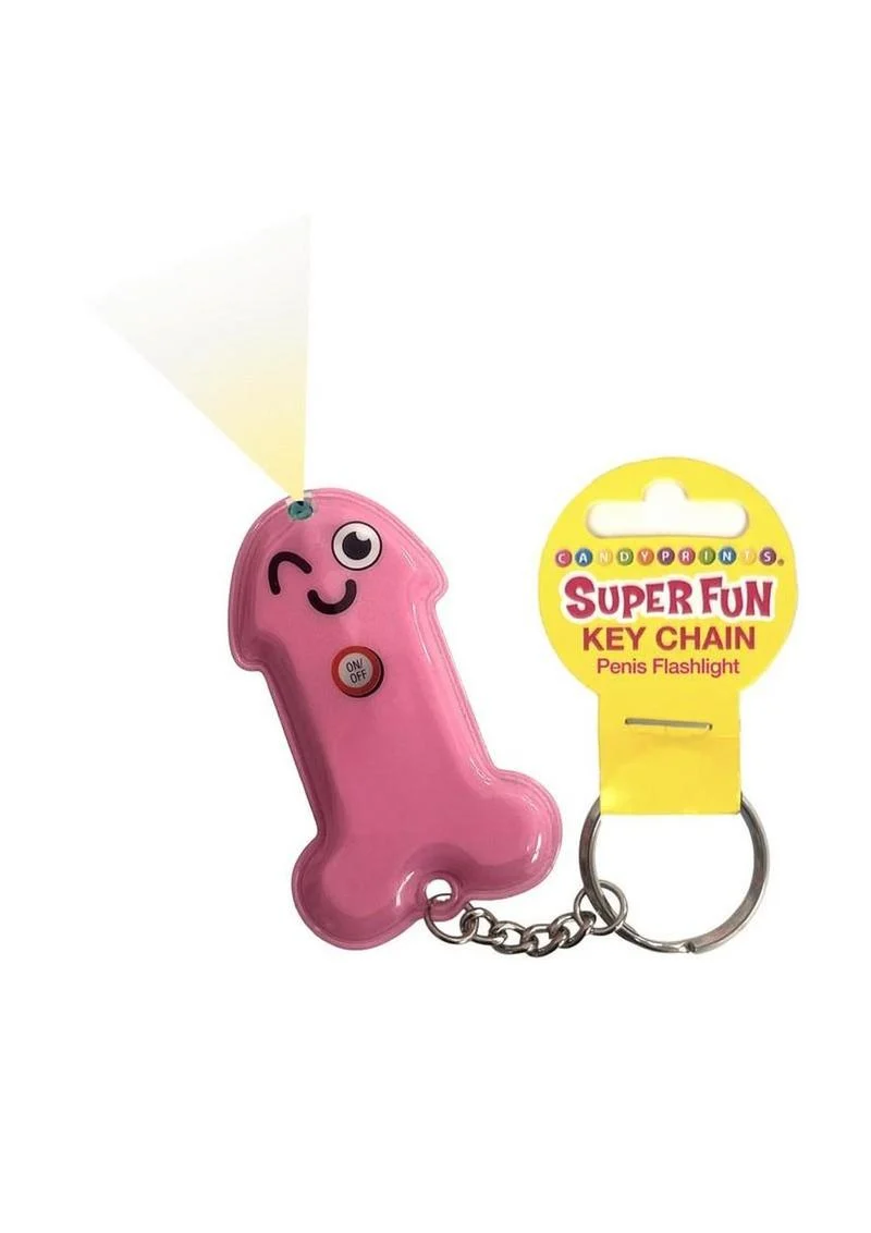 Super Fun Penis Flashlight Key Chain