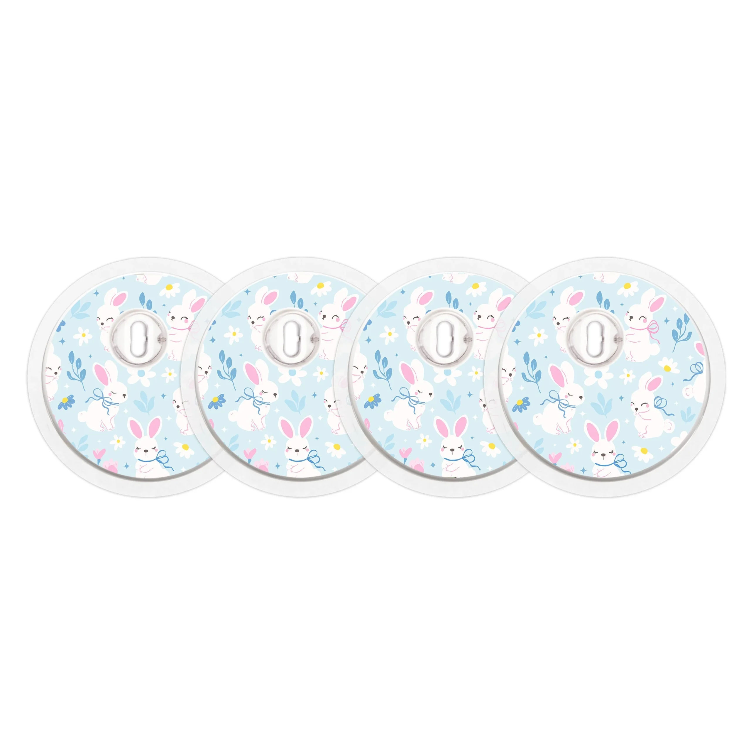Sweet Bunnies FreeStyle Libre 3 Plus & LingoSensor Sticker - Pump Peelz