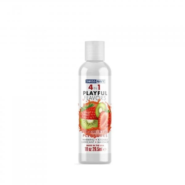 Swiss Navy 4 In 1 Playful Flavors 1oz