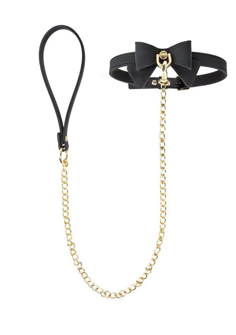 Temptasia Ardor Collar and Leash with Bow