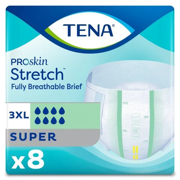 Tena ProSkin Stretch Bariatric Super Incontinence Briefs