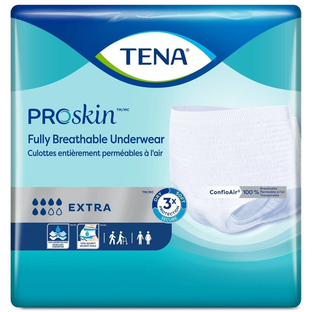 Tena Proskin Ultimate-Extra Absorbent Fully Breathable Underwear