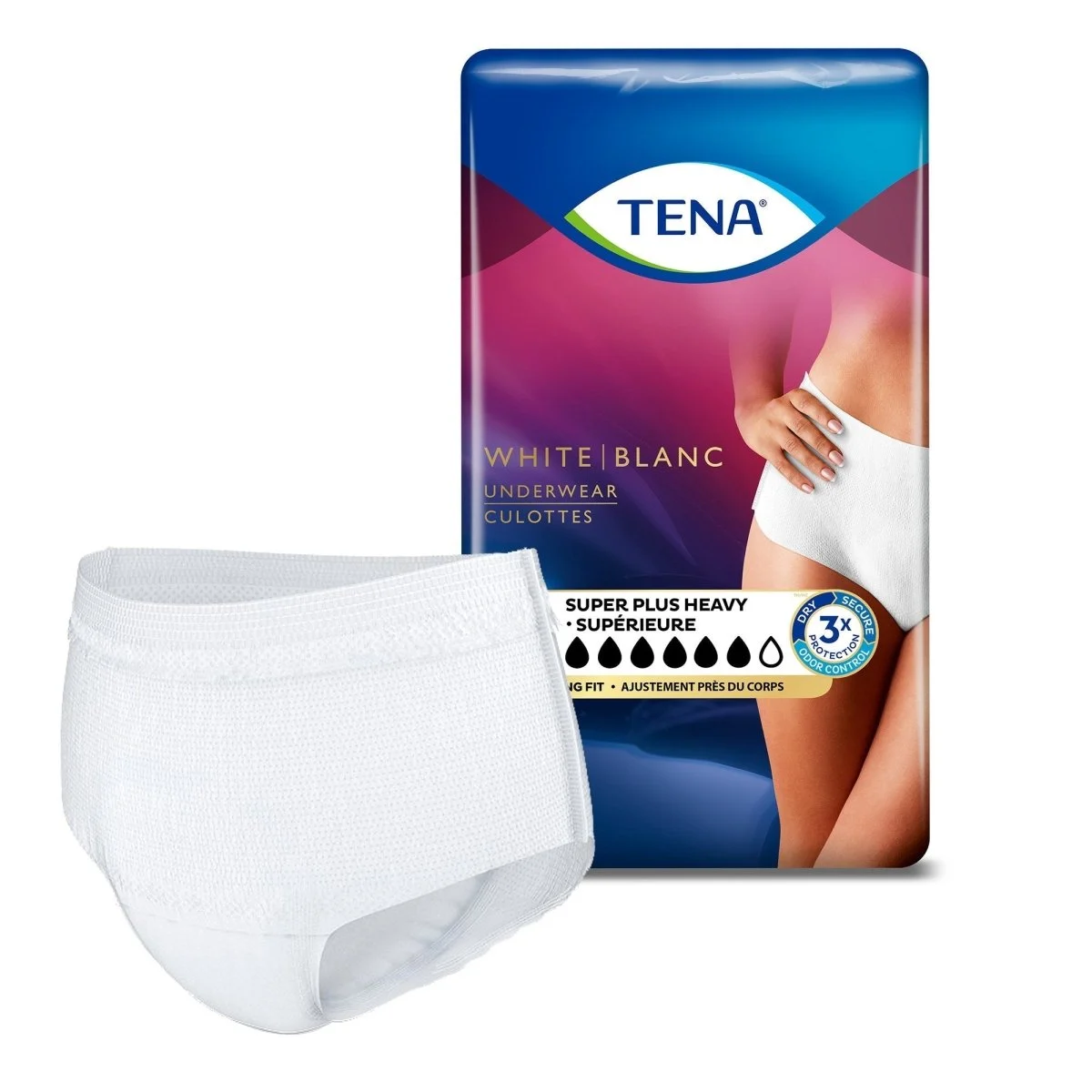 Tena Super Plus Incontinence Underwear for Women