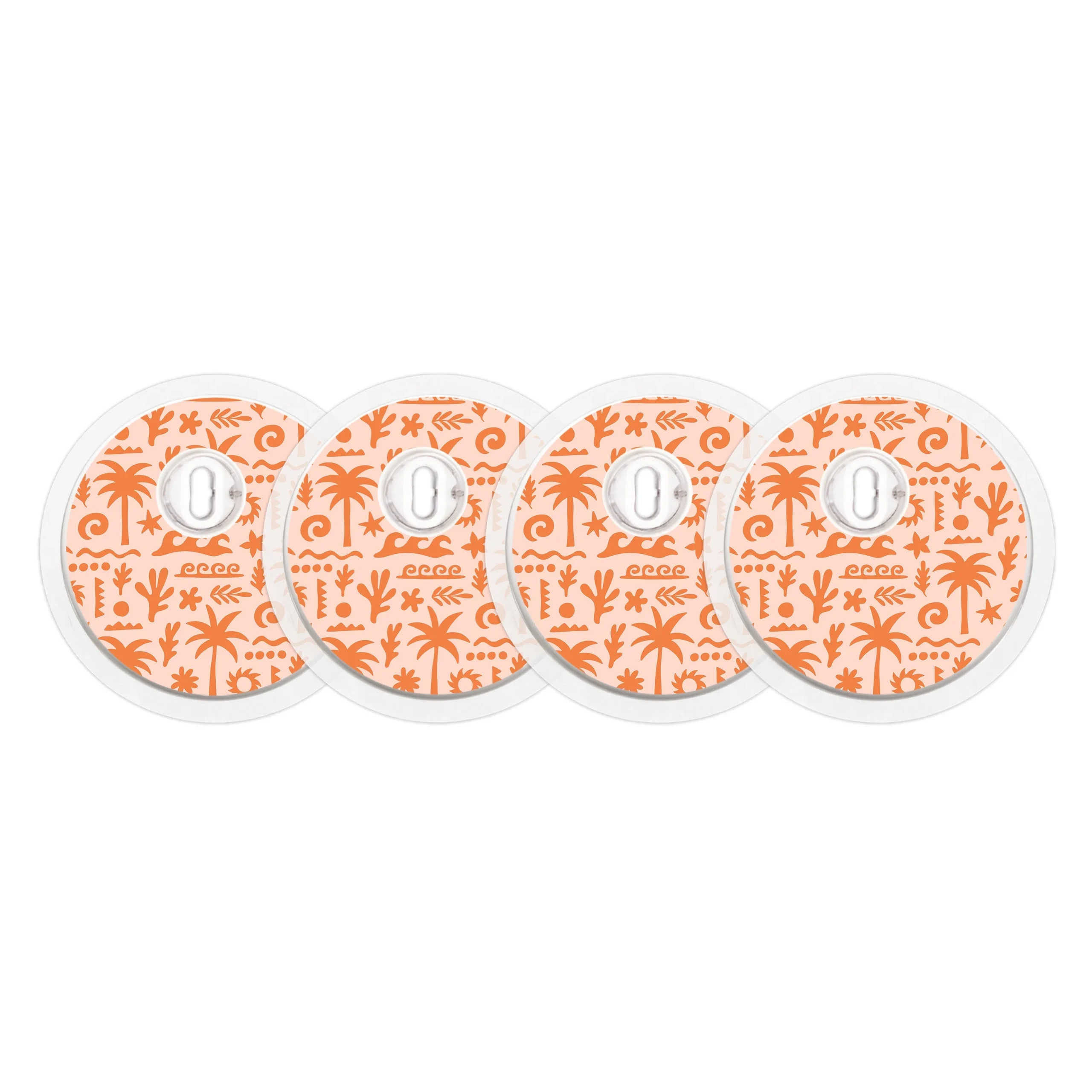 Terracotta Tides FreeStyle Libre 3 Plus & LingoSensor Sticker - Pump Peelz