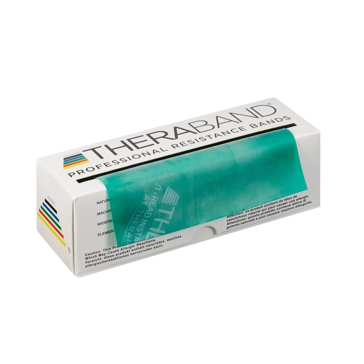 TheraBand Exercise Resistance Band, Green, 5 Inch x 6 Yard