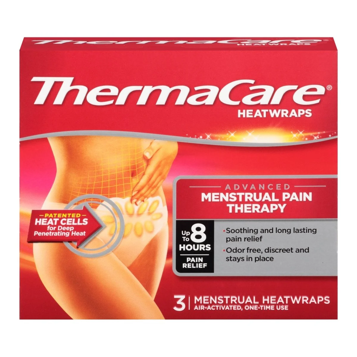 ThermaCare Instant Hot Patch, One Size Fits Most