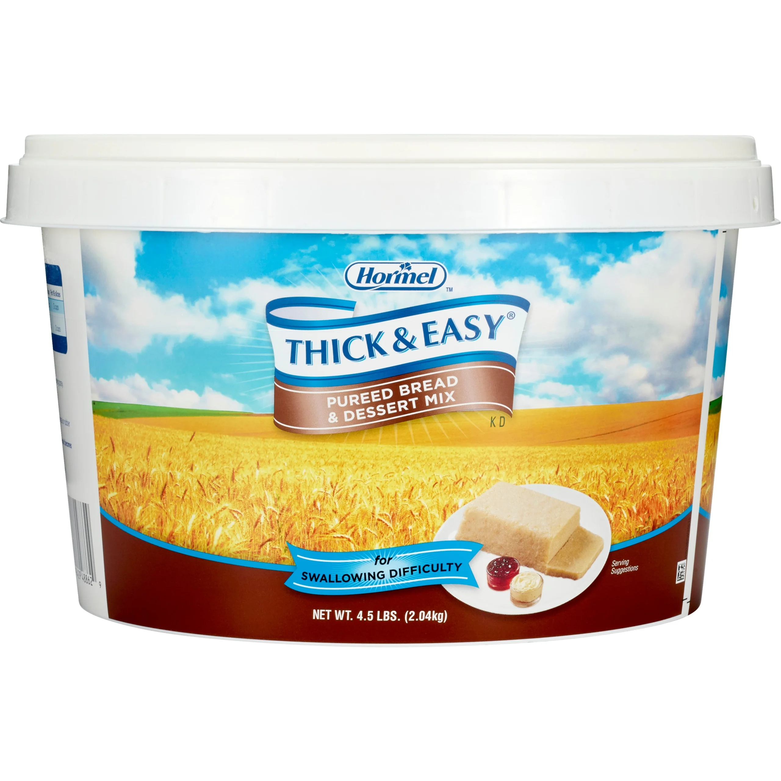 Thick & Easy Ready to Mix Puree Bread Mix, 4.5 lb. Tub