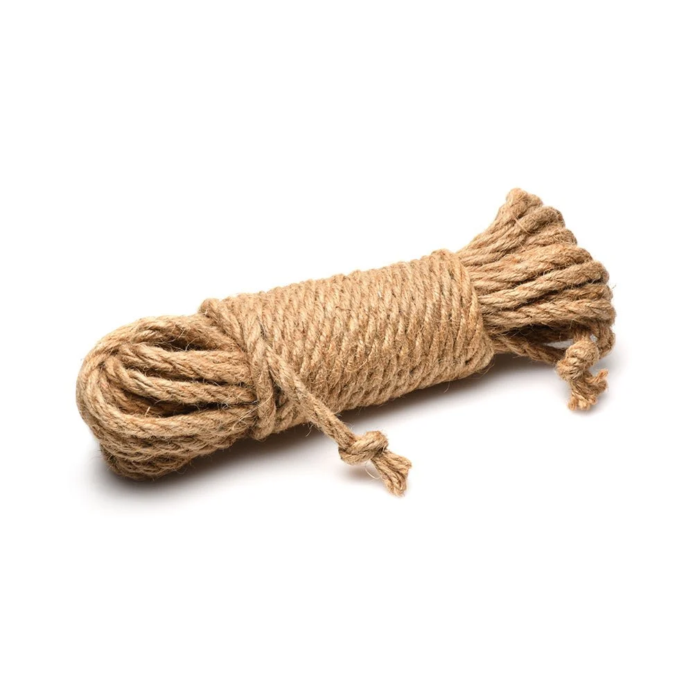 Tied Up Jute Bondage Rope - 25 Feet