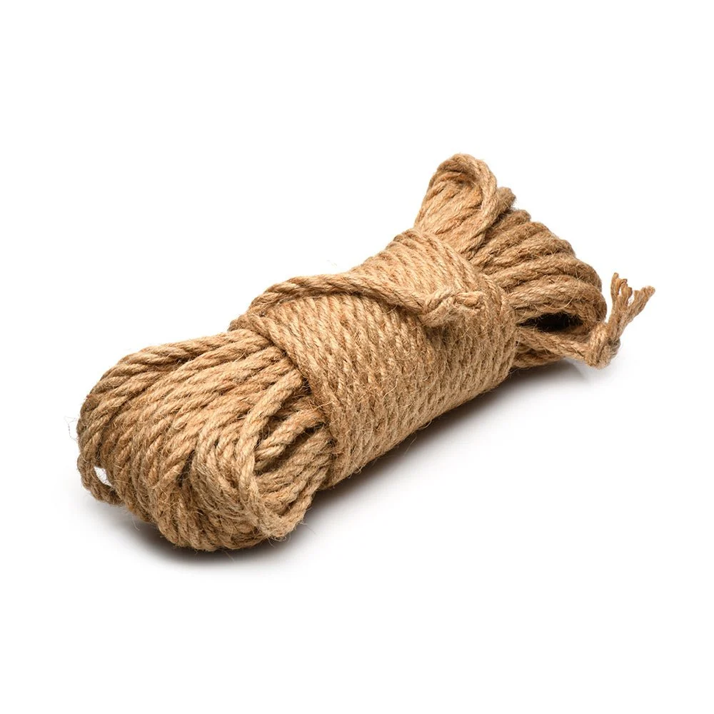 Tied Up Jute Bondage Rope - 50 Feet