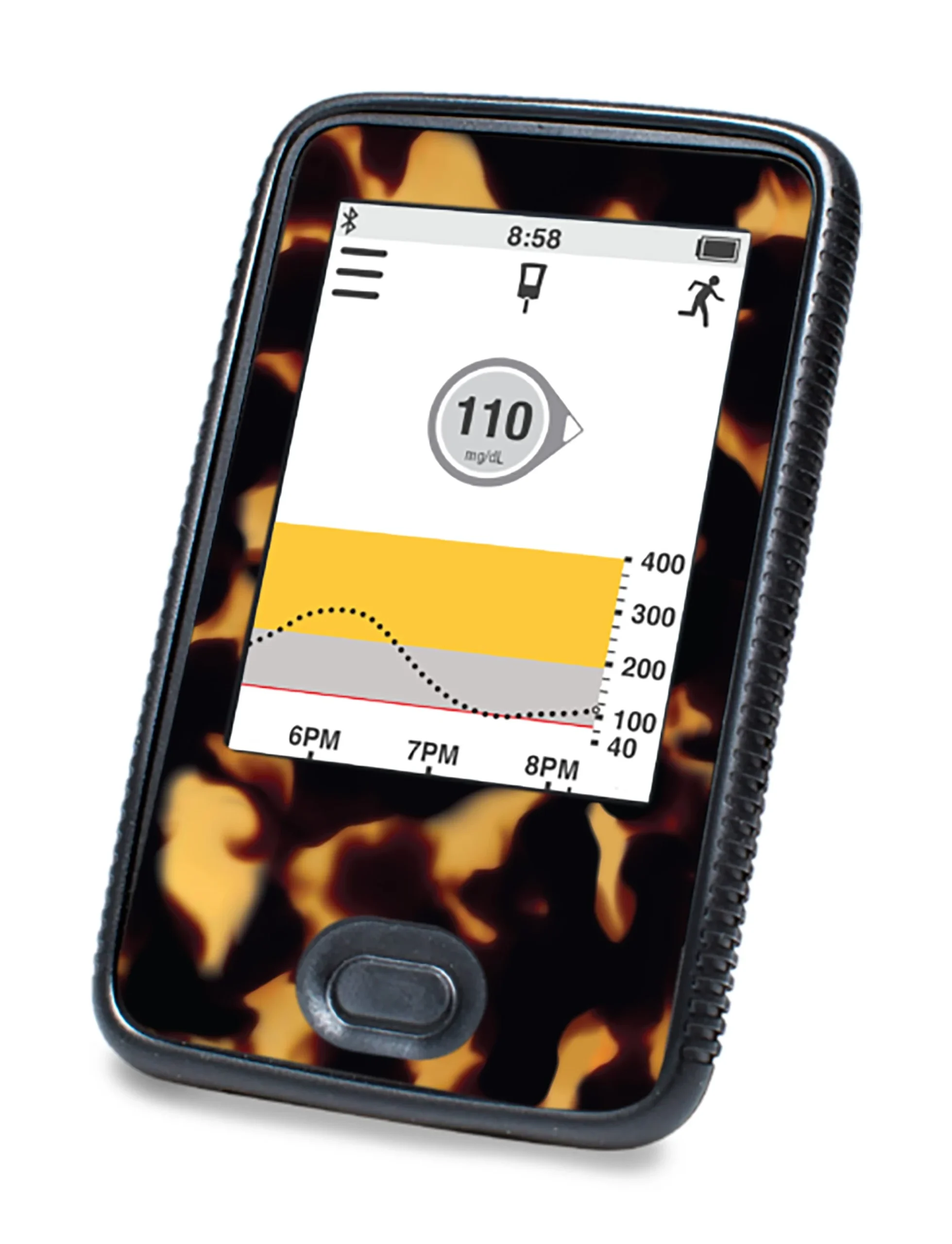 Tortoise Shell DEXCOM G6 Touchscreen Receiver