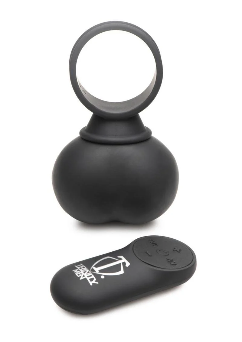 Trinity Men 28x Rechargeable Silicone Vibrating Balls with Remote