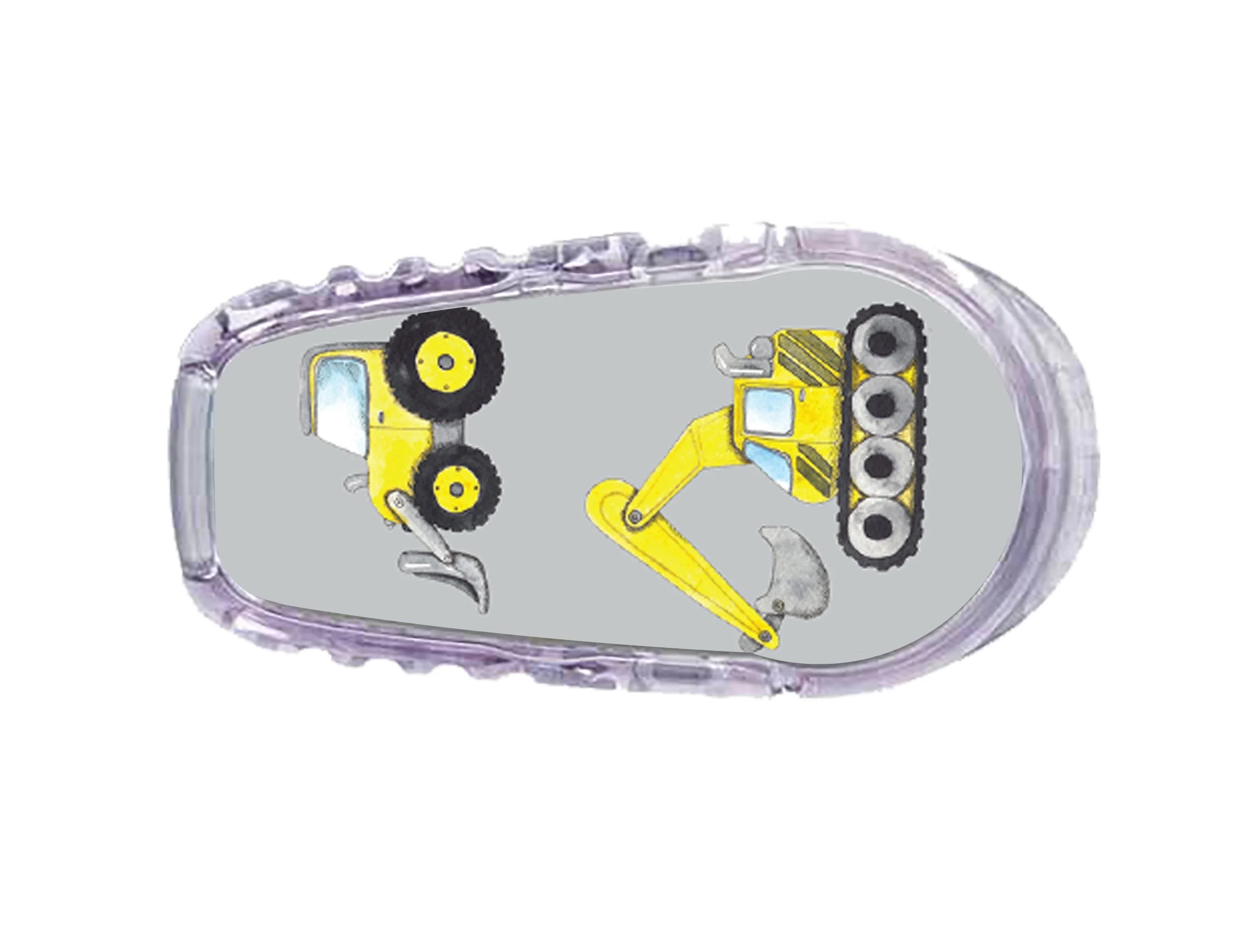 Under Construction Sticker Designed for the DEXCOM Transmitter