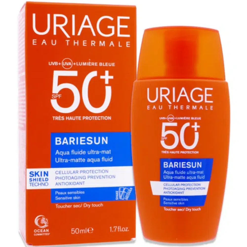 Uriage Bariésun Ultra-Matte Aqua Fluid Sunscreen for Sensitive Skin