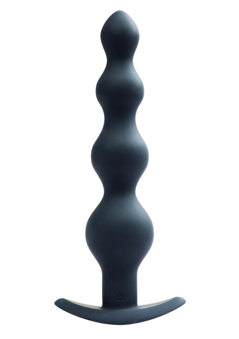 Vedo Earth Quaker Rechargeable Silicone Anal Beads - Just