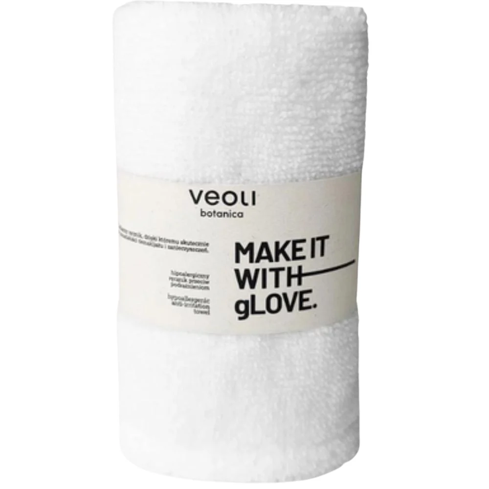 Veoli Botanica Make It with Glove Hypoallergenic Face Towel