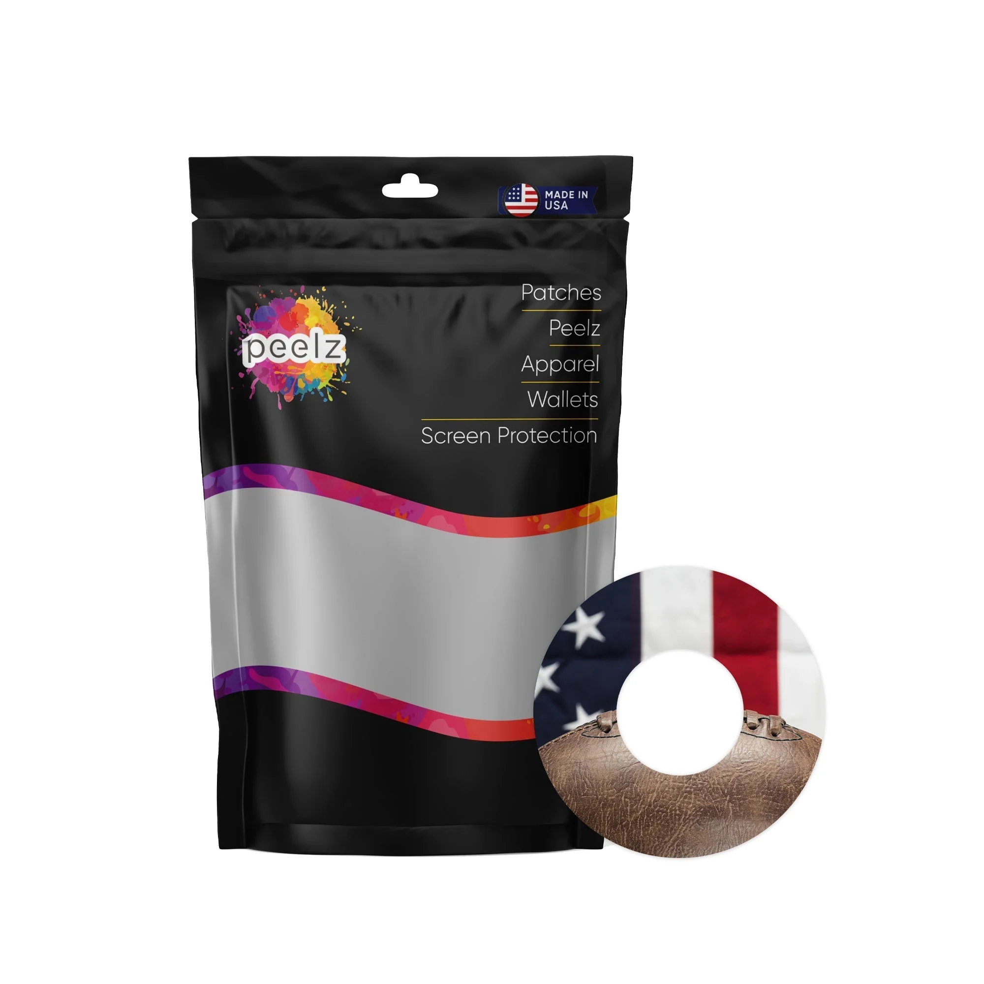 Vintage Football PatchTape Designed for the FreeStyle Libre 2