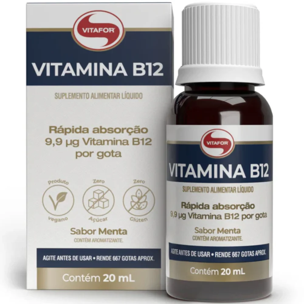 Vitafor Vitamina B12 Liquid Food Supplement