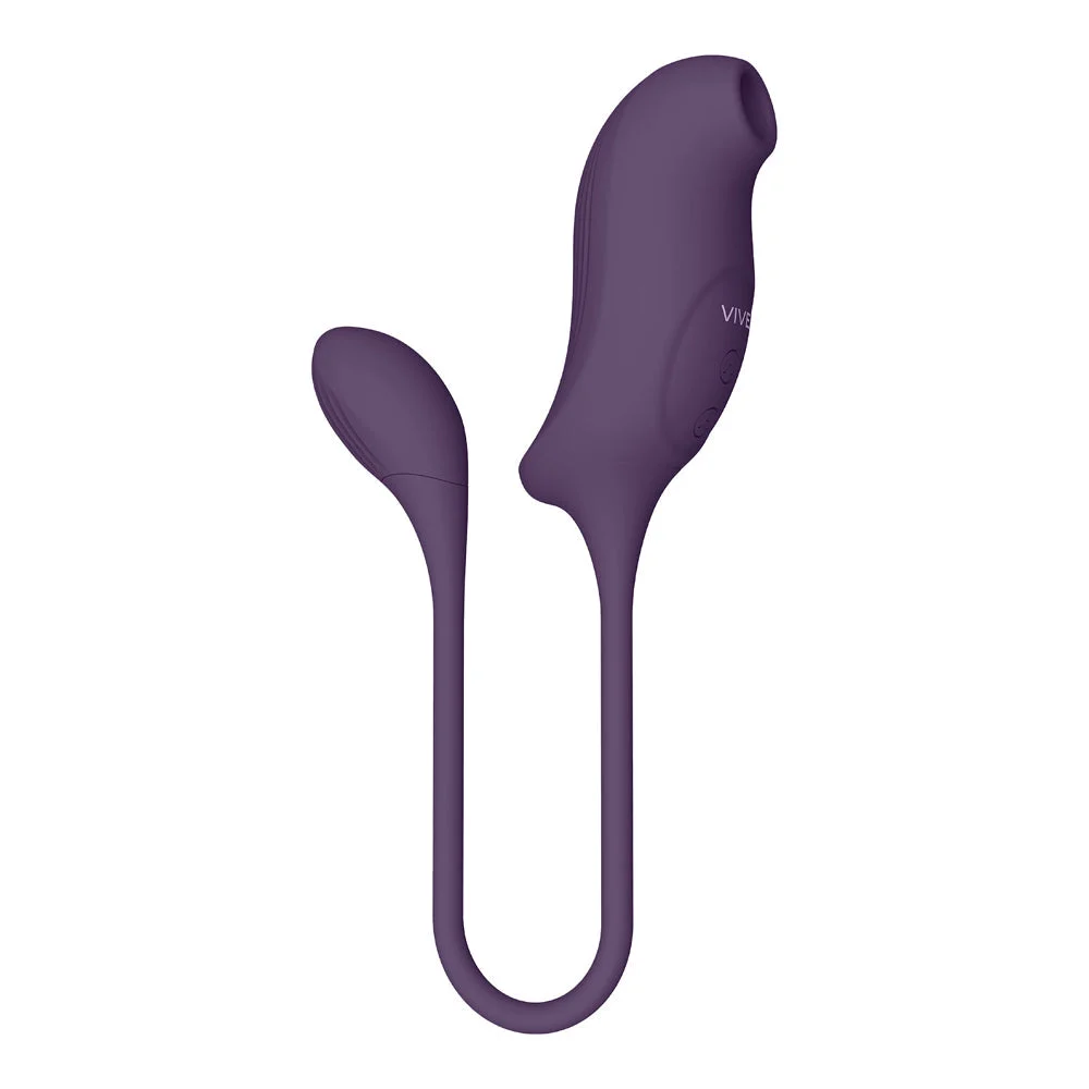 Vive Quino Air Wave & Vibrating Egg Vibrator