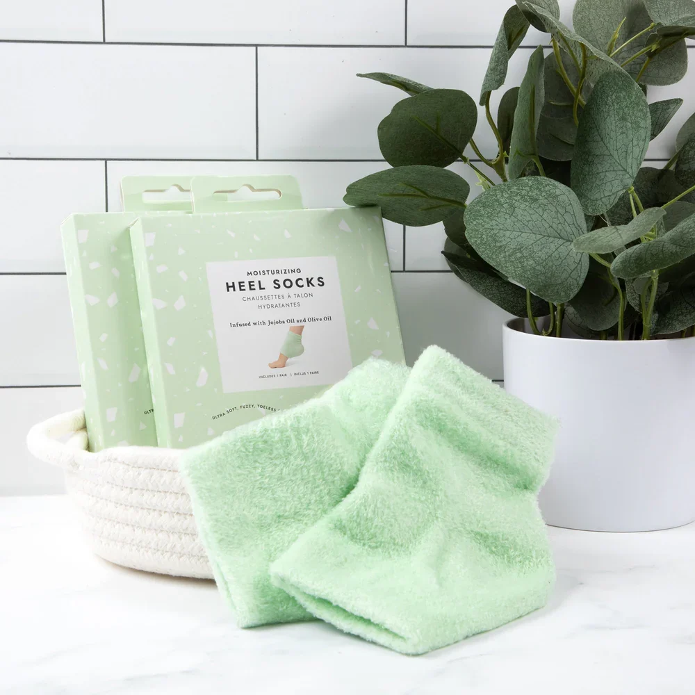 Voesh Moisturizing Ultra-Soft Heel Socks