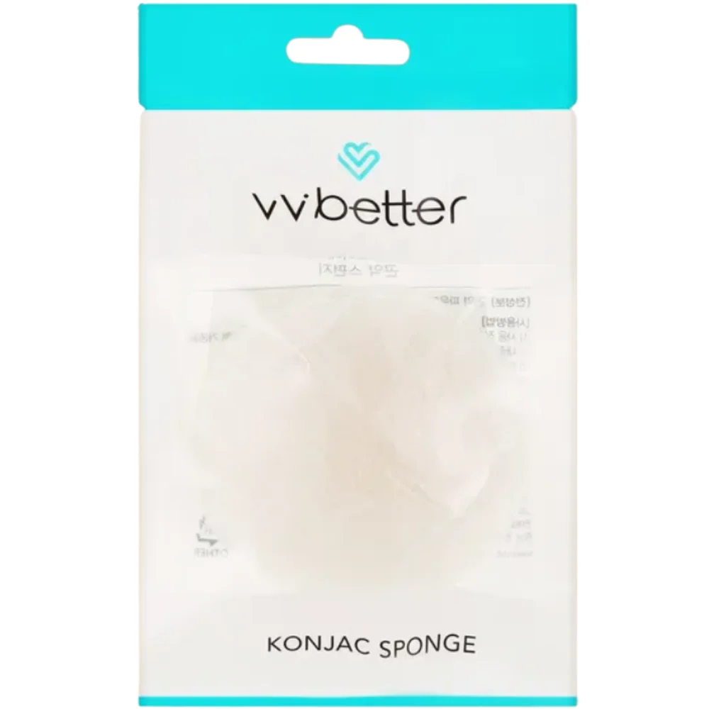 VVBETTER Konjac Cleansing Sponge