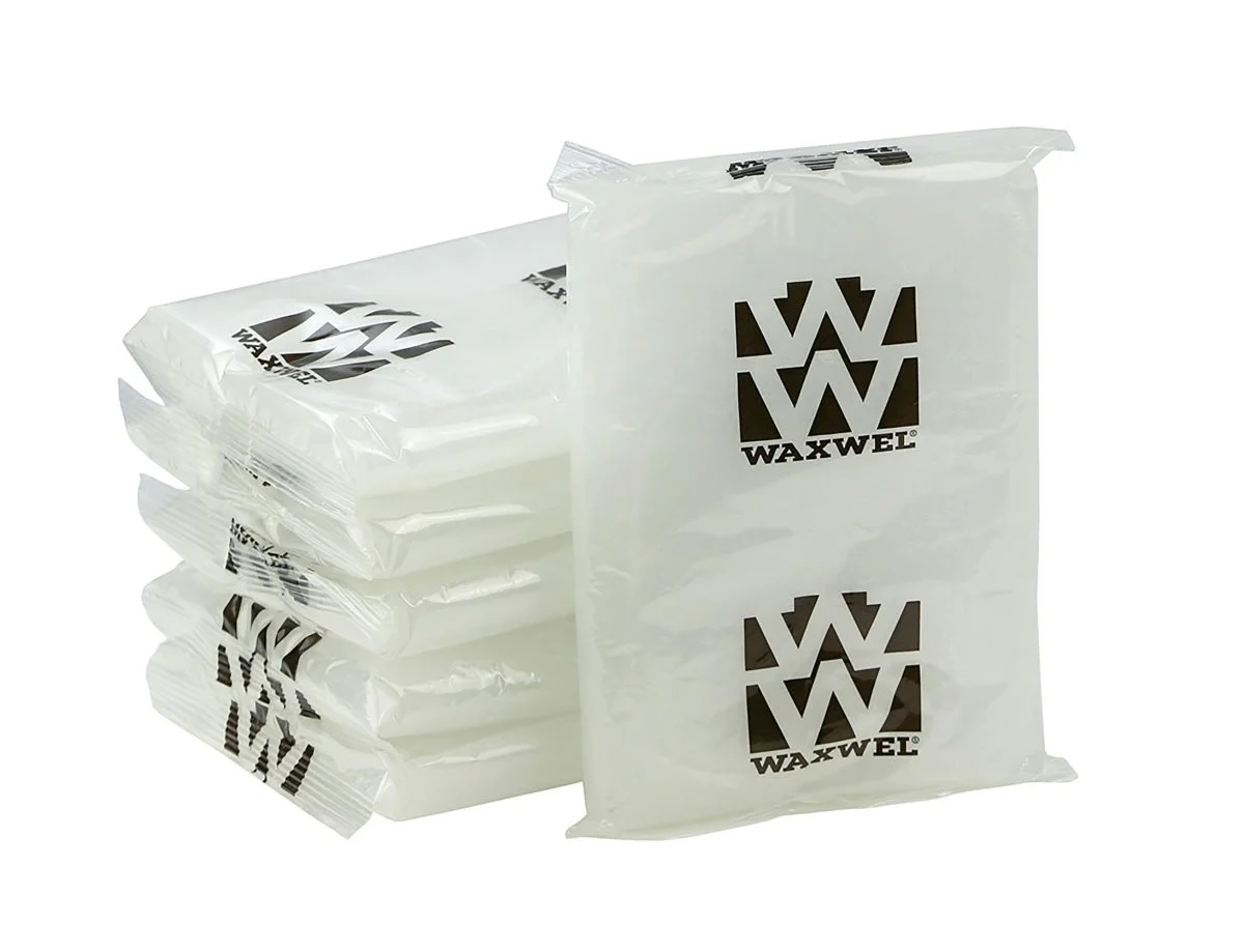 WaxWel Paraffin Bath Blocks, Fragrance-Free, 1 lb.