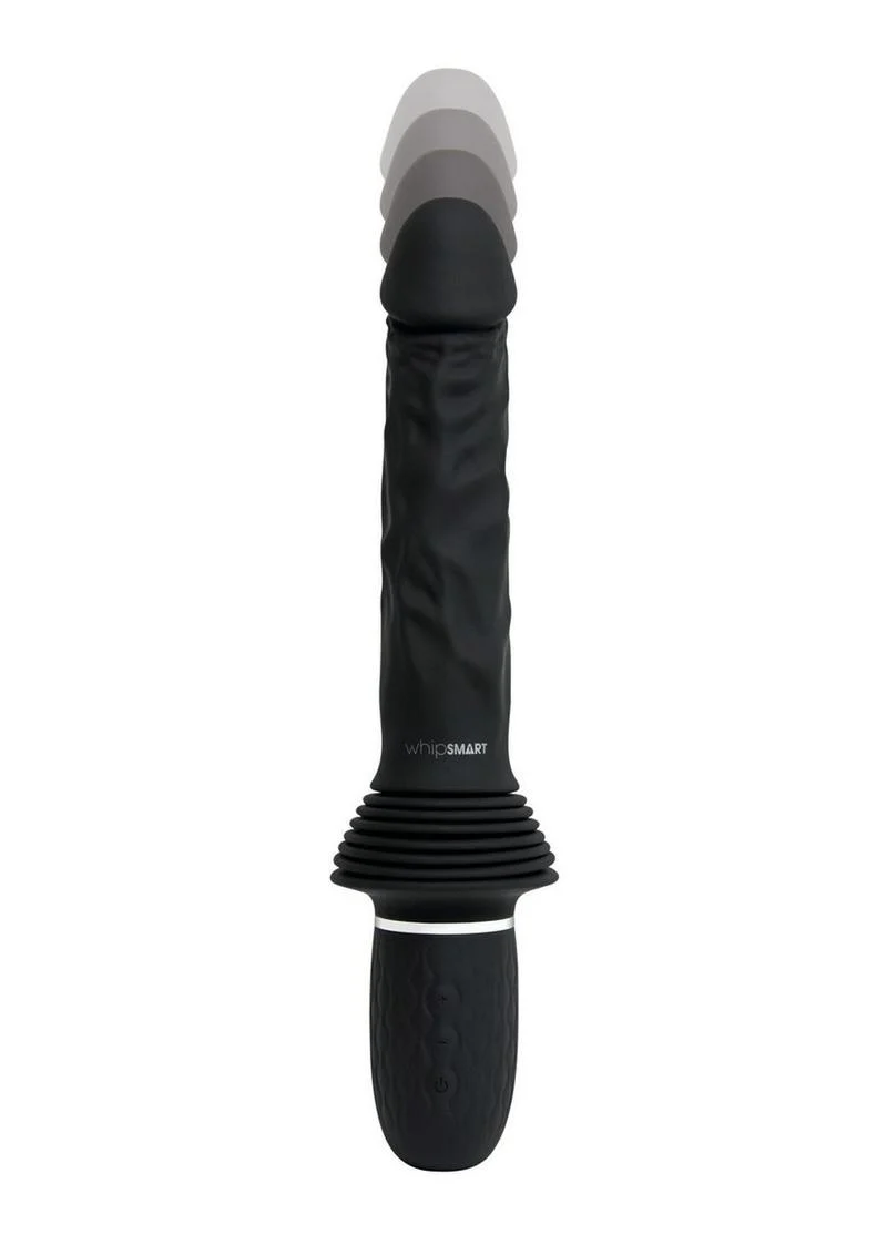 WhipSmart Thrusting Rechargeable Silicone Cock with Remote