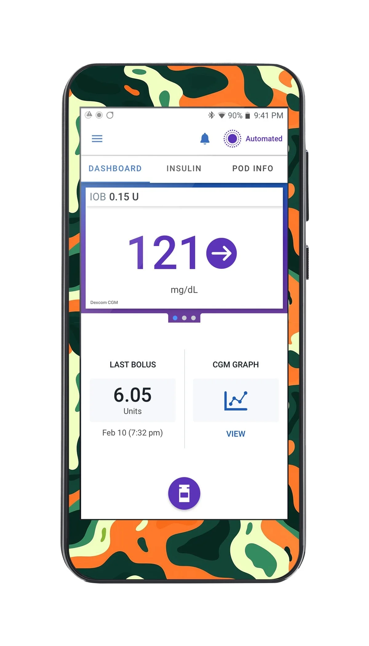 Wild Current Sticker for Omnipod5 Controller – Pump Peelz