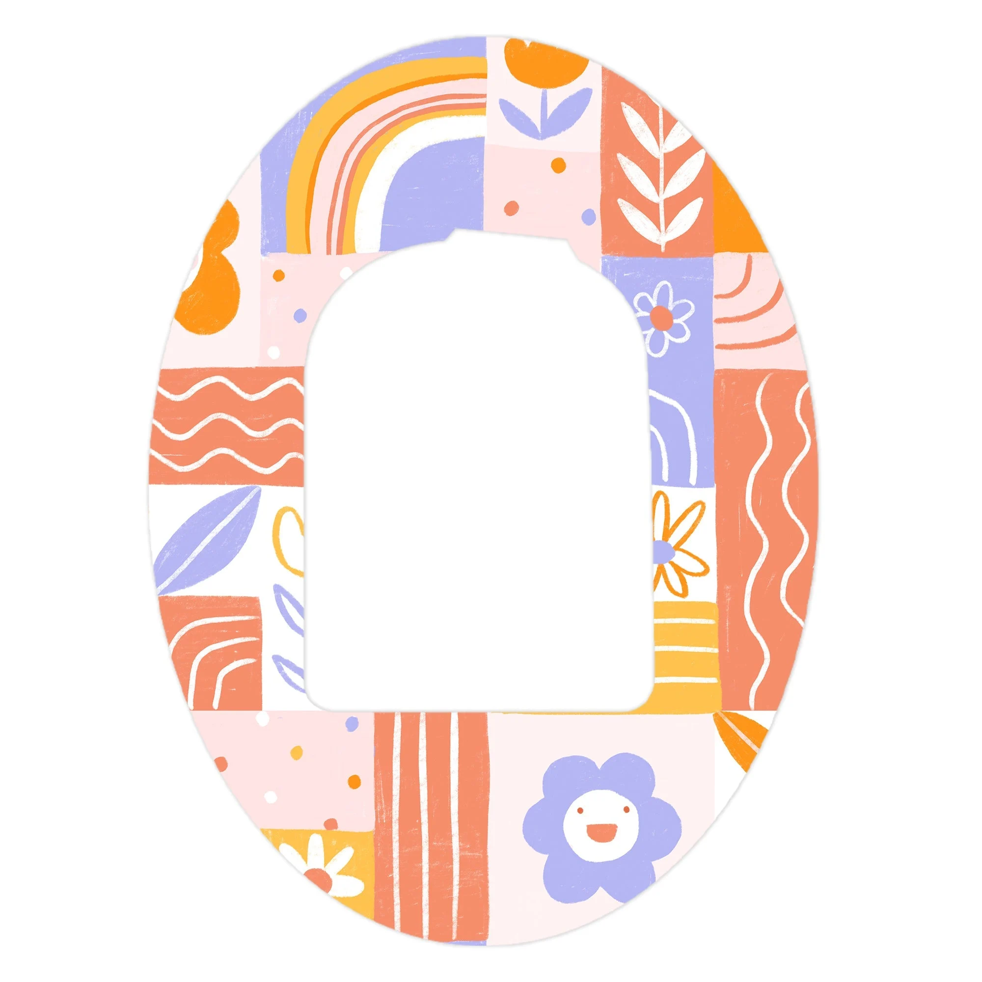 Wildflower Doodle Pod Patch Tape - Pump Peelz