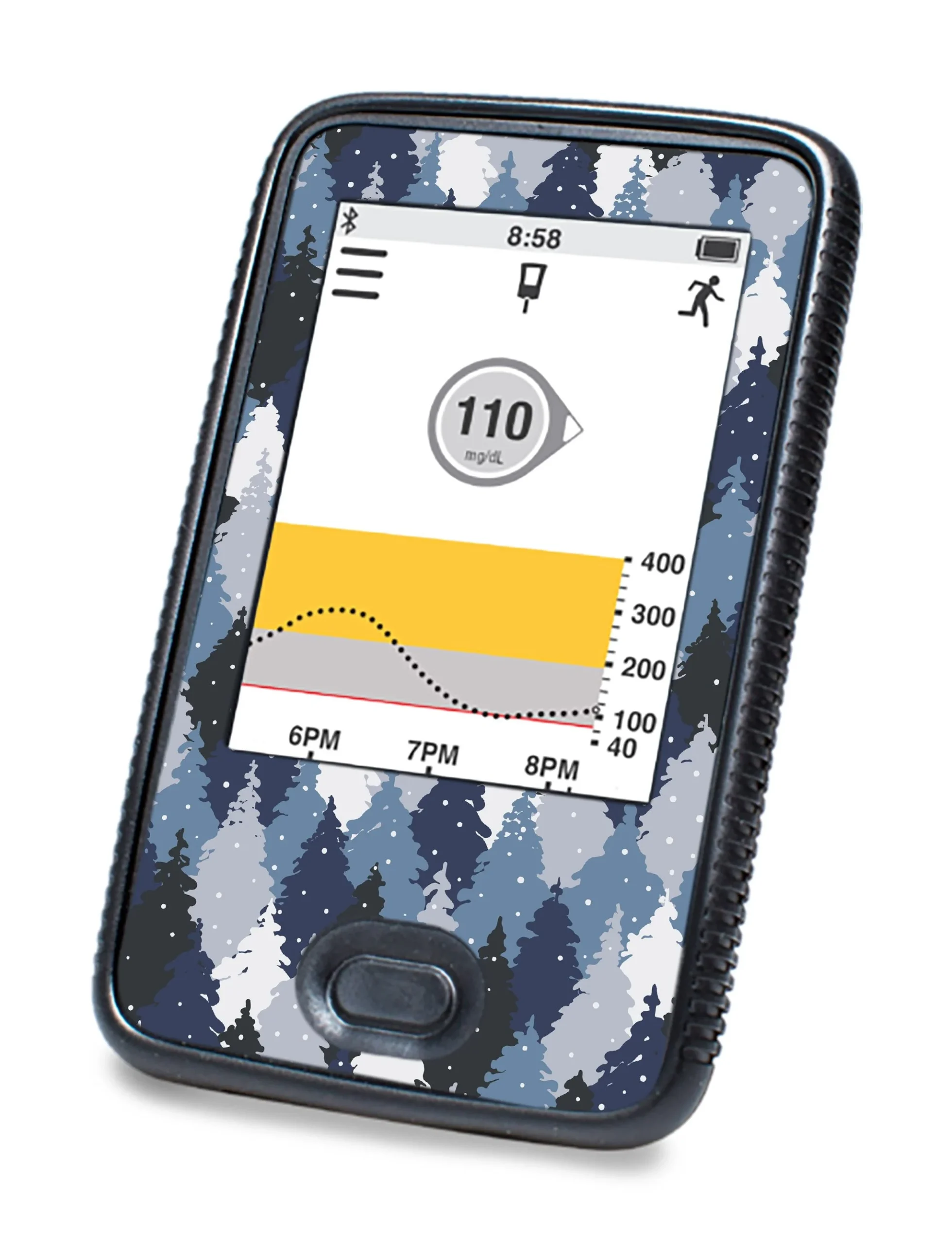 Winter Forest Designed for DEXCOM G6 Touchscreen Receiver