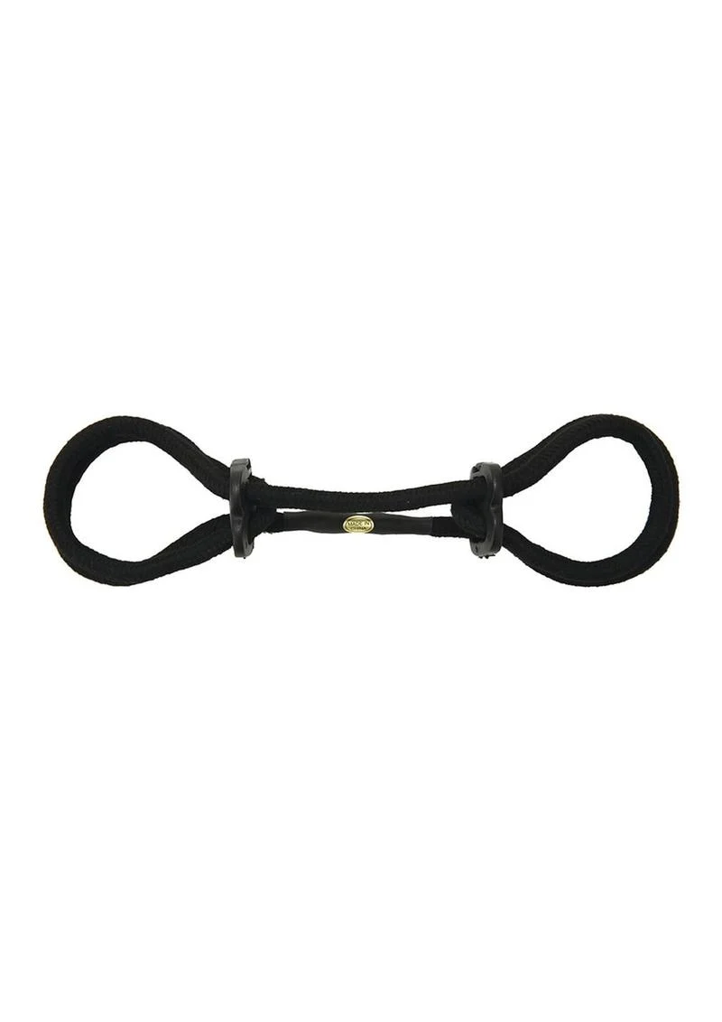 Wrist and Ankle Rope Cuffs with Eye Mask