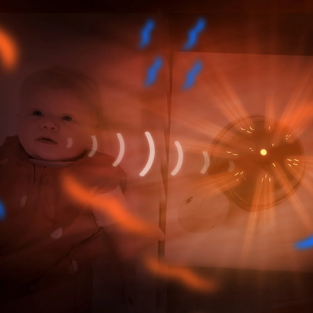 ZAZU Tim The Turtle Sunset Projector with Melodies