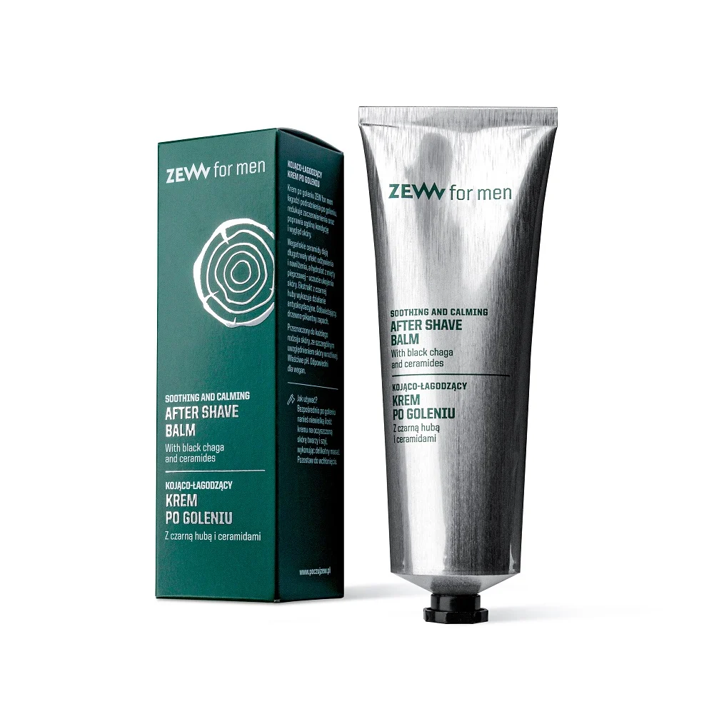 Zew for men After Shave Balm - with Black Chaga