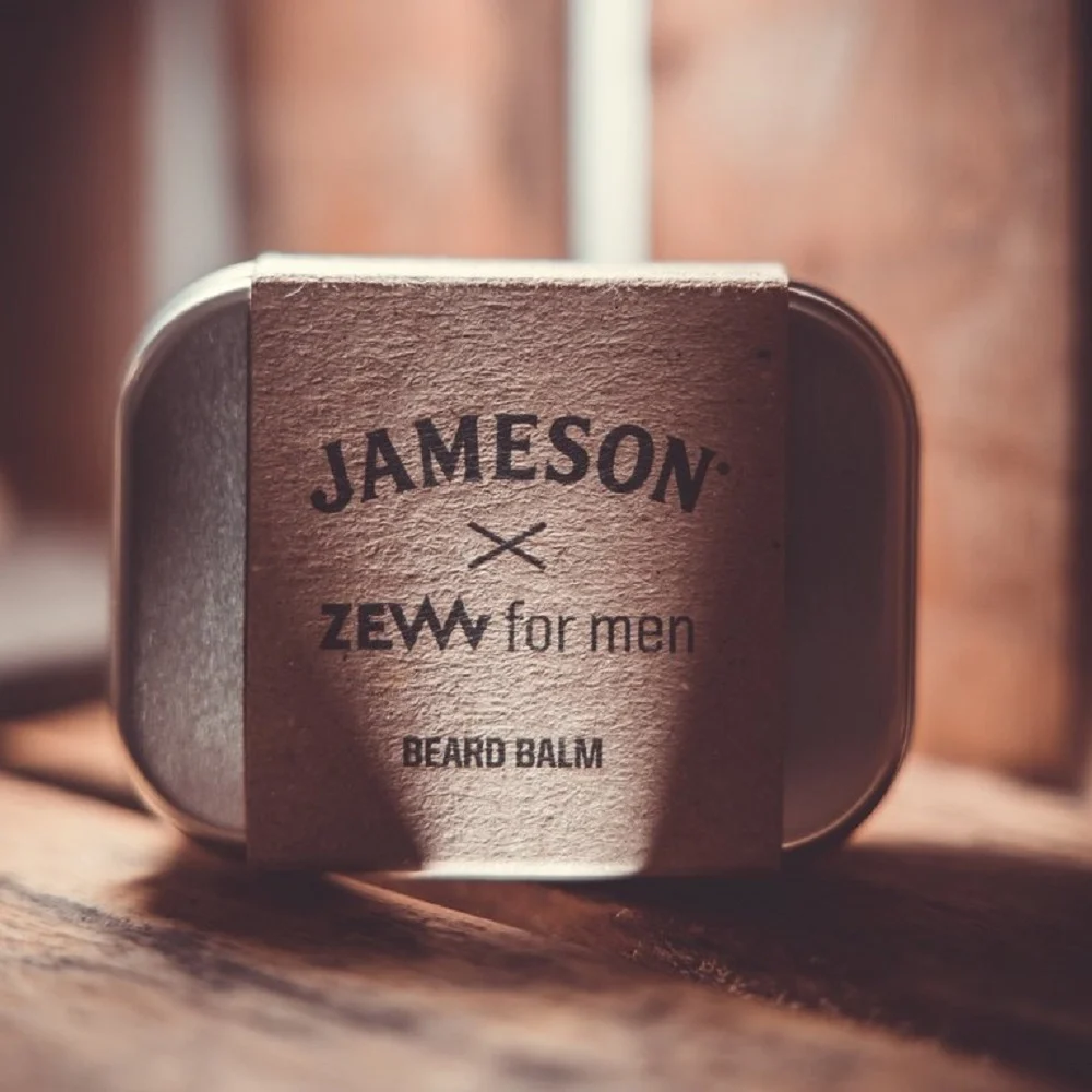 Zew for men Jameson Beard Balm - Moisture and Nourishing Balm