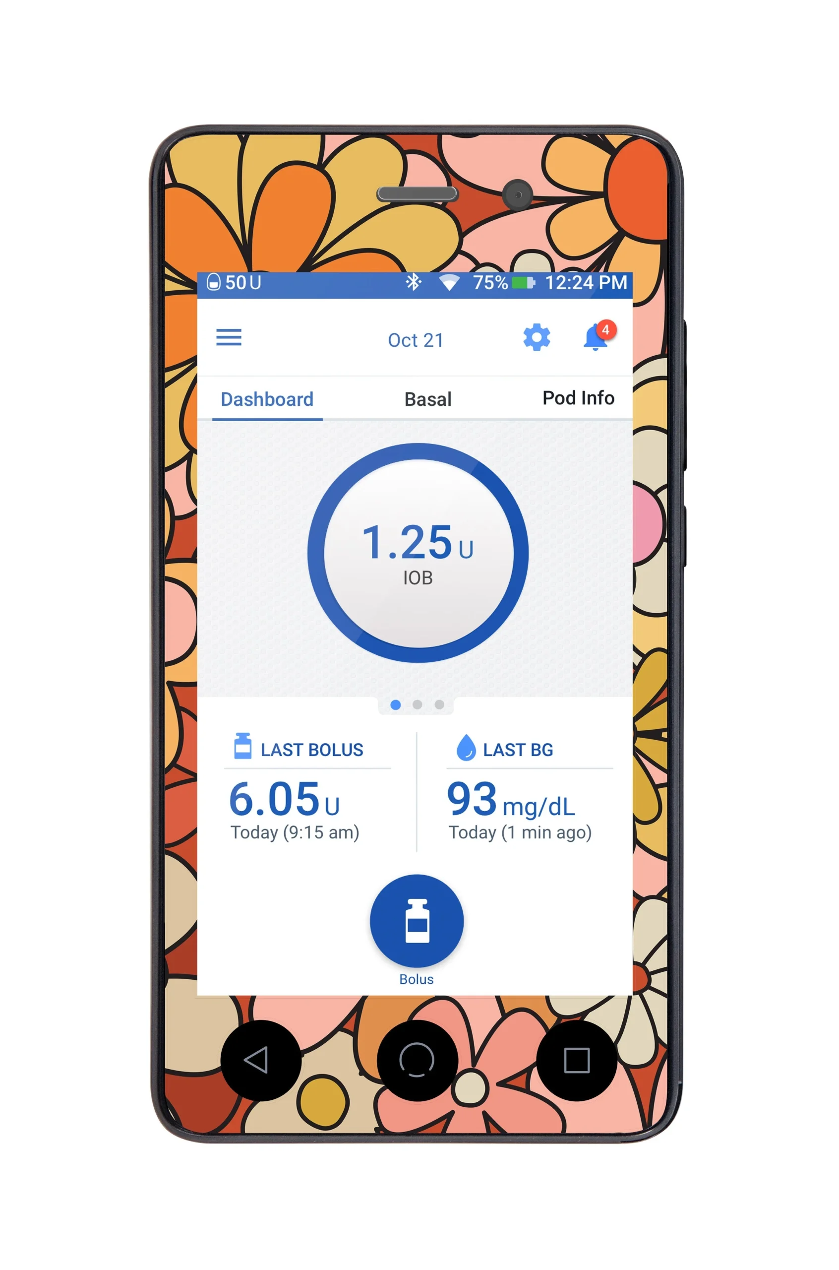 Zoey Sticker for Omnipod DASH PDM – Pump Peelz