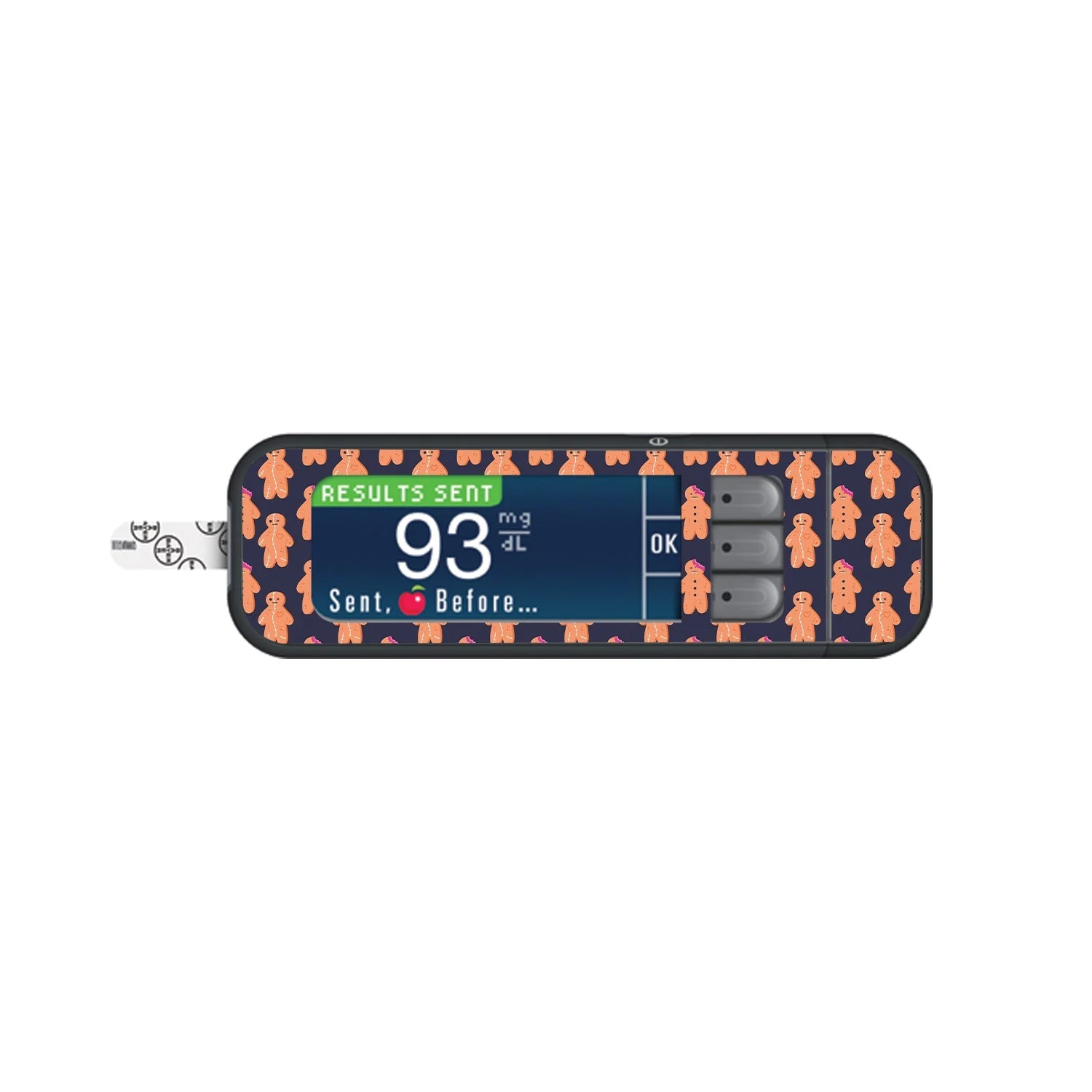 Zombie Cookies Bayer Contour Next Glucometer Sticker - Pump Peelz