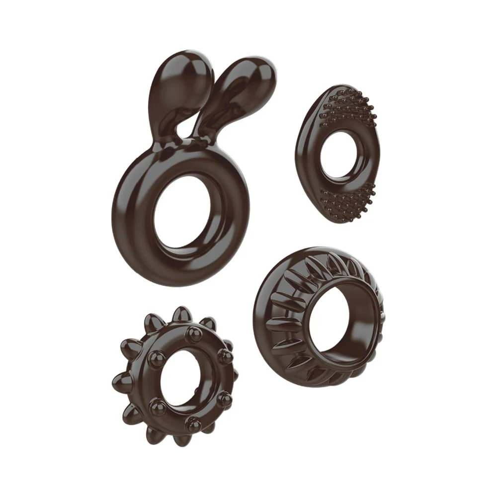 ZT Ring My Bell Cock Ring Set (4/per)